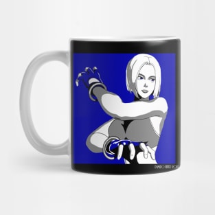 Blue Mary Mug